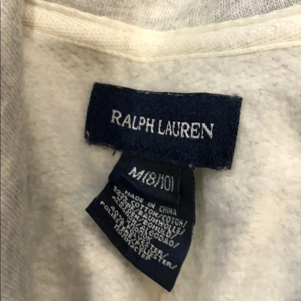 Ralph Lauren m(8/10) sweatshirt jacket cardigan
